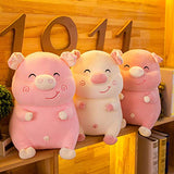 Lazada Pig Plush Stuffed Piggy Super Soft Throw Pillows Hugging Toys Gifts White 14" …