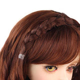 MUZI Wig 1/3 Doll Hair Wig, Girl Gift Long Wavy Curly Hair Doll Wig for 1/3 BJD SD Doll (3)