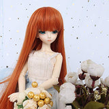 AIDOLLA 1/4 BJD SD Doll Wig- Girls Gift Temperature Synthetic Fiber Long Curly Synthetic Hair