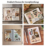 Limmoz Alice Vintage Scrapbook Supplier, Decorative Rabbits Retro Stickers, Antique Paper for DIY Junk Journal Collage Arts Crafts Album Postcard Gift Wrapping Notebook Diary Handmade Tags