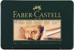 Faber-Castell Pitt Monochrome Pastel Set of 12