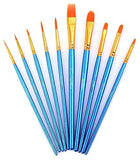 Acrylic Paint Set 24 Colors- Bonus 10 Acrylic Paint Brushes Included - Acrylic Paints for Artists -