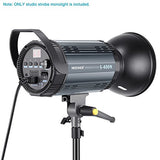 Neewer Professional Studio Flash Strobe Light Monolight - 400W GN.60 5600K with Modeling Lamp, Aluminum Alloy Construction for Indoor Studio Location Model Photography and Portrait Photography(S400N)