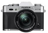 Fujifilm X-T10 Silver Mirrorless Digital Camera Kit with XC16-50mm F3.5-5.6 OIS II Lens