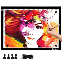 A3 Light Box, A3 Drawing Pad with Type-C USB Cable, Magnetic Artcraft Tracing Board, Ultra-Thin Brightness Dimmable LED Light Pad for Diamond Painting, Animation, Stencilling X-ray Viewing