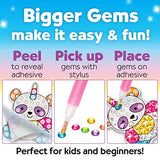 Creativity for Kids Big Gem Diamond Painting Kit - Create Your Own Magical Stickers & Suncatchers - Diamond Art for Kids