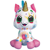 Crayola 12" Deluxe Color ’N Plush Unicorn - Draw, Wash Reuse