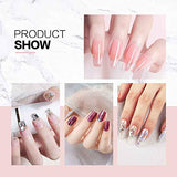 Morovan Acrylic Nail Kit Acrylic Powder with Professional Liquid Monomer For Nail Extension Acrylic Nail Brush Nail Art Starter Kit