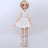 Y&D 1/4 BJD Doll 40.5CM 15.9inch SD Handmade Doll Ball Jointed Doll Full Set Clothes Makeup Custom DIY Toy Gift for Girls,A