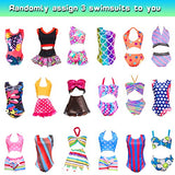49 Pack Mini Doll Clothes and Accessories Set for 11.5 inch Girl Dolls Include 3 Long Princess Dresses, 4 Tops, 4 Pants, 3 Bikinis, 5 Short Dresses, 10 Shoes, 10 Handbag, 10 Hangers