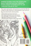 Portrait of the MERMAID Coloring Book