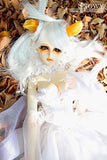 Snowy White Bat Spirit , GEM of Doll 1/3 BJD Doll 58CM Dollfie / 100% Custom-made / Full Set Doll