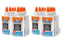 Elmer's Clear School Glue, 5 Ounces (16-Pack) E305 (16) (2)