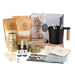 Luxury Candle Making Kit - Complete Supplies to Create 6 Premium Scented Soy Candles