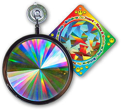 Suncatcher - Axicon Rainbow Window - Includes Bonus"Rainbow on Board" Sun Catcher