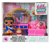 L.O.L. Surprise! O.M.G. House of Surprises Beauty Booth Playset with Her Majesty Collectible Doll and 8 Surprises – Great Gift for Kids Ages 4+