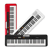 Casio Casiotone, 61-Key Portable Keyboard with USB, Black (CT-S200BK) & Casio SP-20 Upgraded Piano-Style Sustain Pedal