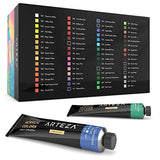 Acrylic Painter Starter Bundle: Acrylic Paint Set of 60 Colors and Canvas Panels Multi Pack, Pack
