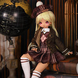 ICY Fortune Days 1/4 Scale Anime Style 16 Inch BJD Ball Jointed Doll Full Set Including Wig, 3D Eyes, Clothes, Shoes (Night Kanai)