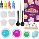 Bath Bomb Making Kit for Kids - Kids Crafts Science Project - Gifts for Girls and Boys Ages 6-12 - Craft Activity Gift for Age 6, 7, 8, 9, 10, 11 & 12 Year Old Girl - Makes 10 Kid Bath Bombs Fizzies