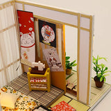 Flever Dollhouse Miniature DIY House Kit Creative Room with Furniture for Romantic Artwork Gift-Charming Room