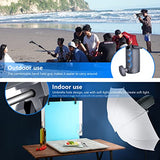 Neewer VISION5 400Ws 2.4G TTL Outdoor Flash Strobe, 1/8000s HSS Cordless Monolight with 6000mAh Lithium Battery to Cover 500 Full Power Shots and Recycle in 0.01~2.8s, Compatible with Sony Cameras