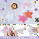 Star Coaster Resin Mold, 4Pcs Star Coaster Molds with 1Pc Coaster Stand Storage Molds, Silicone Molds for Epoxy Resin Casting Craft, Coasters, DIY Resin, Cups Mats, Home Decoration