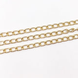 Dcatcher Aluminum Curb Chain Link in Bulk for Necklace Jewelry Accessories DIY Making 11 Yards