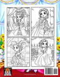Victorian Chibi: A Fun Coloring Gift Book for Chibi Lovers Featuring Kawaii Chibi in Victorian Era Fashion Style for Adult Relaxation and Stress Relieve | Perfect Coloring Book for Teens and Kids