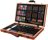 Darice 80-Piece Deluxe Art Set - Art Supplies for Drawing, Painting and More in a Compact, Portable Case - Makes a Great Gift for Beginner and Serious Artists