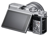 Fujifilm X-A5 Mirrorless Digital Camera w/XC15-45mmF3.5-5.6 OIS PZ Lens - Silver