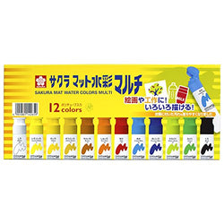 Sakura Color mat watercolor multi-color 12 poly (japan import)