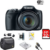 Canon Powershot SX530 HS 16MP Wi-Fi Super-Zoom Digital Camera 50x Optical Zoom Ultimate Bundle