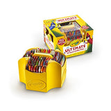 Crayola Ultimate Crayon Collection; 152 Colors, Durable CaddyCase,Sharpener, Coloring Gifts for
