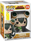 Funko Pop! Anime: My Hero Academia - Tsuyu Vinyl Figure (Includes Compatible Pop Box Protector Case)