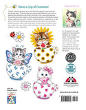 Teacup Kittens Coloring Book (Design Originals) 32 Adorable Expressive-Eyed Cat Designs from