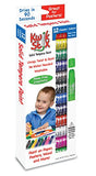 The Pencil Grip Kwik Stix Solid Tempera Paint, Super Quick Drying, 12 Pack (TPG-602)