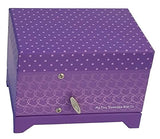 My Tiny Treasures Box Company Ballerina Music Box (Heart Ballerina Music Box - Purple)
