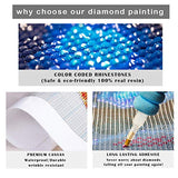 NEILDEN 5D DIY Diamond Painting Kits for Adults Full Drill Gem Art Crafts Painting by Diamonds Rhinestone Embroidery Arts Craft Home Decor 13.7×17.7 inch