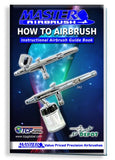 3 Airbrush Professional Master Airbrush Airbrushing System Kit with 6 U.S. Art Supply Primary