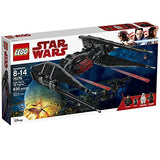 LEGO Star Wars Episode VIII Kylo Ren's Tie Fighter 75179 Building Kit, TIE Silencer Model and Popular Gift for Kids (630 Pieces)