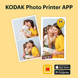 KODAK Mini Shot 2 Retro 4PASS 2-in-1 Instant Digital Camera and Photo Printer (2.1x3.4 inches) + 68 Sheets Gift Bundle, White