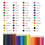 Bee Colored Pencils - 48 Unique Colors Pre-Sharpened Perfect for Kids, Art School Students, or Professionals