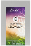 Jack Richeson 20 Piece Color Wheel Secondary Hand Rolled Soft Pastel Set, Count (Pack of 1)