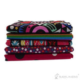 RayLineDo 5X Different Pattern 18" x 22" Fat Quarter Canvas Fabric Patchwork Quilting