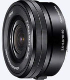 Sony SELP1650PS E PZ 16-50mm f/3.5-5.6 OSS Zoom Lens for APS-C-Format E-Mount Cameras (Renewed)