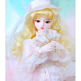 BJD Dolls,1/3 34 Ball Joints SD Dolls Surprise Gift with All Clothes Shoes Wig for Collect DIY Dolls
