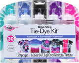 Tulip One-Step Tie-Dye Kit Super Big 12 Colors & Carousel Colors Tie Dye