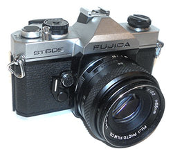 Vintage Fujica ST605 SLR 35mm Film Camera w/ Fujinon 1:2.2 f=55mm Lens