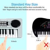 FillADream Kids Piano, 37 Keys Multi-Function Electronic Organ Musical Kids Piano Teaching Keyboard with MP3 Music Function for Kids Children Birthday